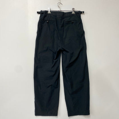 【中古品】【メンズ】 M25E16PT02C DOUBLE PLEATED TROUSERS ダブルプリーテッド トラウザーズ ズボン ボトムス パンツ 151-251221-kh-02-izu サイズ：2 カラー：ブラック 万代Net店