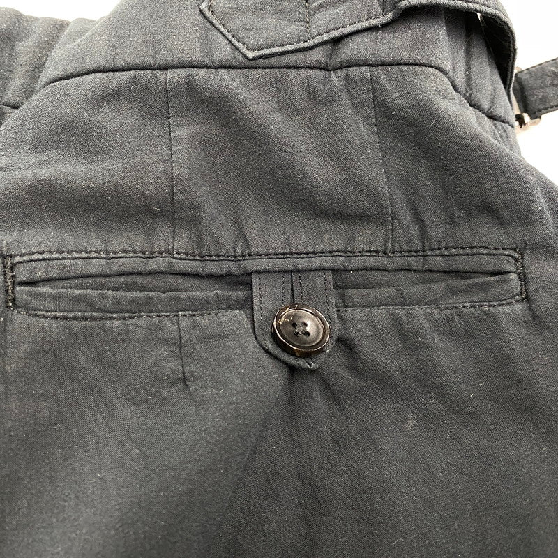 【中古品】【メンズ】 M25E16PT02C DOUBLE PLEATED TROUSERS ダブルプリーテッド トラウザーズ ズボン ボトムス パンツ 151-251221-kh-02-izu サイズ：2 カラー：ブラック 万代Net店