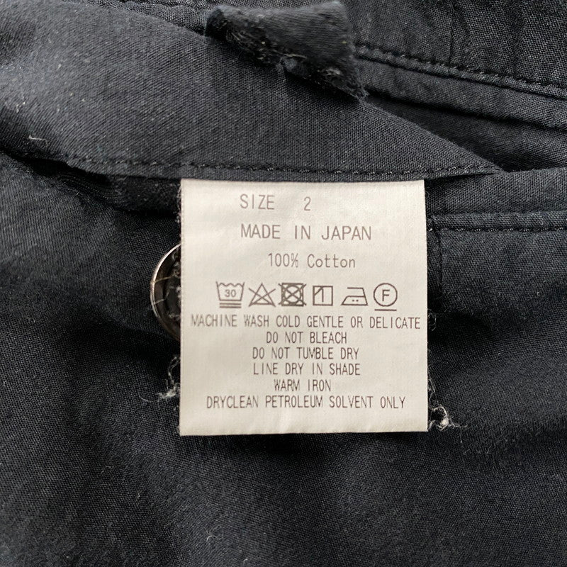 【中古品】【メンズ】 M25E16PT02C DOUBLE PLEATED TROUSERS ダブルプリーテッド トラウザーズ ズボン ボトムス パンツ 151-251221-kh-02-izu サイズ：2 カラー：ブラック 万代Net店