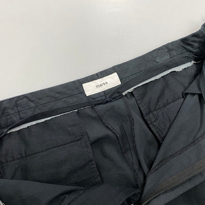 【中古品】【メンズ】 M25E16PT02C DOUBLE PLEATED TROUSERS ダブルプリーテッド トラウザーズ ズボン ボトムス パンツ 151-251221-kh-02-izu サイズ：2 カラー：ブラック 万代Net店