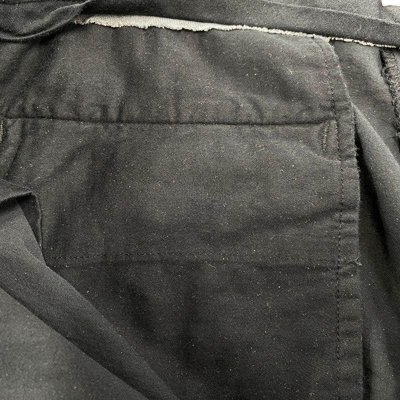 【中古品】【メンズ】 M25E16PT02C DOUBLE PLEATED TROUSERS ダブルプリーテッド トラウザーズ ズボン ボトムス パンツ 151-251221-kh-02-izu サイズ：2 カラー：ブラック 万代Net店