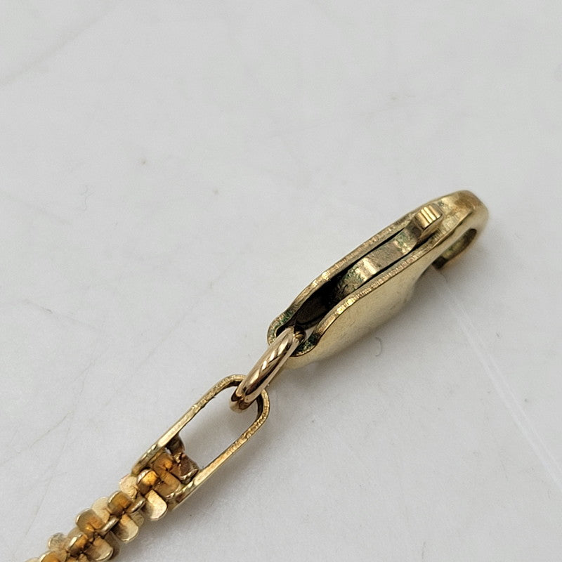 【中古品】【メンズ/レディース】 AVALANCHE アヴァランチ 10KT ツイストスパークルネックレス アクセサリー 192-251221-as-02-izu カラー：ゴールド 万代Net店