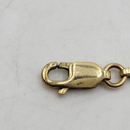 【中古品】【メンズ/レディース】 AVALANCHE アヴァランチ 10KT ツイストスパークルネックレス アクセサリー 192-251221-as-02-izu カラー：ゴールド 万代Net店