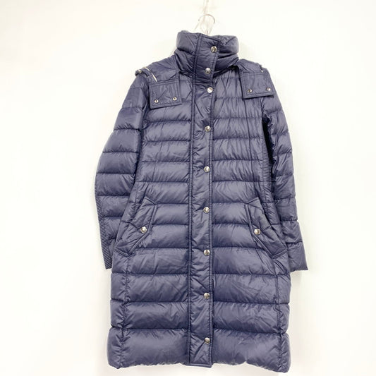 【中古品】【レディース】 BURBERRY LONDON バーバリー ロンドン B1C11-853-28 DOWN COAT ダウン コート アウター 168-251221-ya-07-izu サイズ：40 カラー：ネイビー 万代Net店
