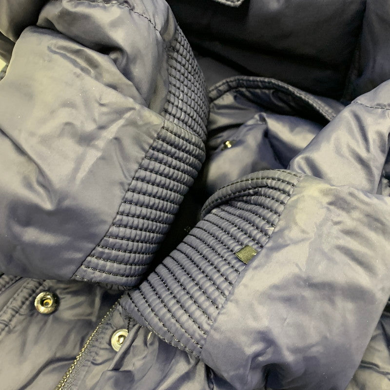 【中古品】【レディース】 BURBERRY LONDON バーバリー ロンドン B1C11-853-28 DOWN COAT ダウン コート アウター 168-251221-ya-07-izu サイズ：40 カラー：ネイビー 万代Net店
