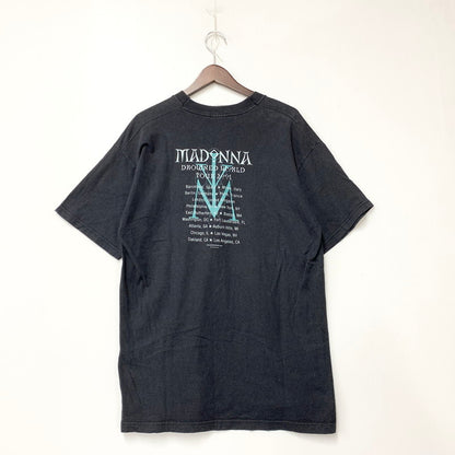 【中古品】【メンズ】 SCREEN STARS スクリーンスターズ c2001 MADONNA マドンナ DROWNED WORLD TOUR ドラウンド ワールド ツアー TEE Ｔシャツ トップス 半袖 146-251223-ya-07-izu サイズ：L カラー：BLACK 万代Net店