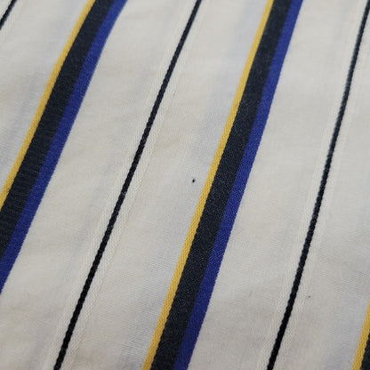 【中古品】【メンズ】 MERTON DRESS STRIPE LS SHIRT マートン ドレス ストライプ ロングスリーブ シャツ トップス 長袖 146-260201-kh-01-izu サイズ：S カラー：ベージュ系 万代Net店