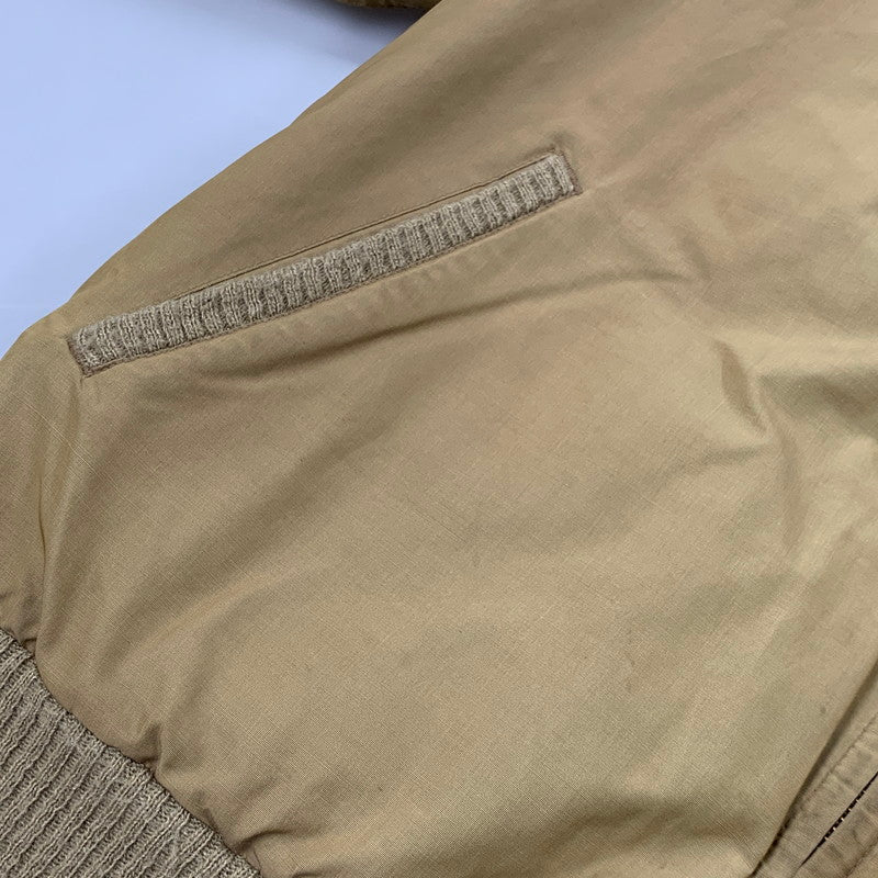【現状渡し品】【メンズ】 TALONジッパー 黒タグ 70-80S ALLPURPOSE BAUER DOWN JACKET オールパーパス バウアー ダウン ジャケット アウター 146-251222-cs-07-izu サイズ：不明 カラー：ベージュ 万代Net店