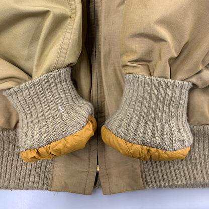 【現状渡し品】【メンズ】 TALONジッパー 黒タグ 70-80S ALLPURPOSE BAUER DOWN JACKET オールパーパス バウアー ダウン ジャケット アウター 146-251222-cs-07-izu サイズ：不明 カラー：ベージュ 万代Net店