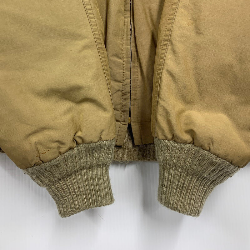 【現状渡し品】【メンズ】 TALONジッパー 黒タグ 70-80S ALLPURPOSE BAUER DOWN JACKET オールパーパス バウアー ダウン ジャケット アウター 146-251222-cs-07-izu サイズ：不明 カラー：ベージュ 万代Net店