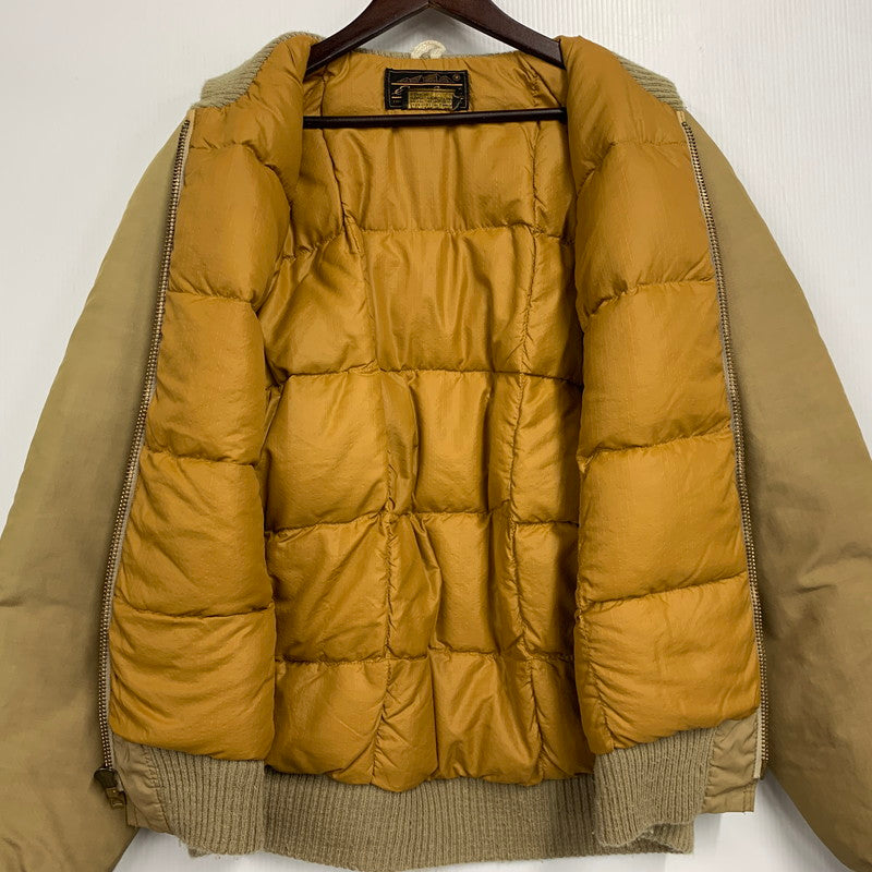 【現状渡し品】【メンズ】 TALONジッパー 黒タグ 70-80S ALLPURPOSE BAUER DOWN JACKET オールパーパス バウアー ダウン ジャケット アウター 146-251222-cs-07-izu サイズ：不明 カラー：ベージュ 万代Net店