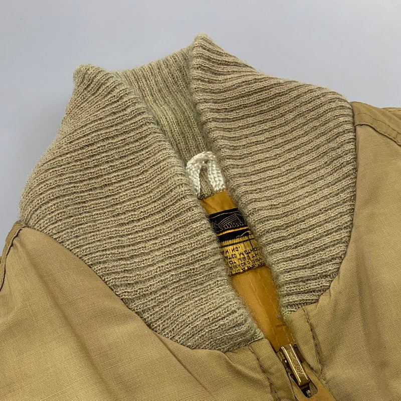 【現状渡し品】【メンズ】 TALONジッパー 黒タグ 70-80S ALLPURPOSE BAUER DOWN JACKET オールパーパス バウアー ダウン ジャケット アウター 146-251222-cs-07-izu サイズ：不明 カラー：ベージュ 万代Net店
