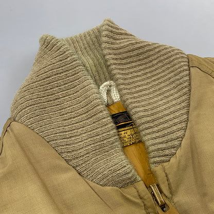 【現状渡し品】【メンズ】 TALONジッパー 黒タグ 70-80S ALLPURPOSE BAUER DOWN JACKET オールパーパス バウアー ダウン ジャケット アウター 146-251222-cs-07-izu サイズ：不明 カラー：ベージュ 万代Net店