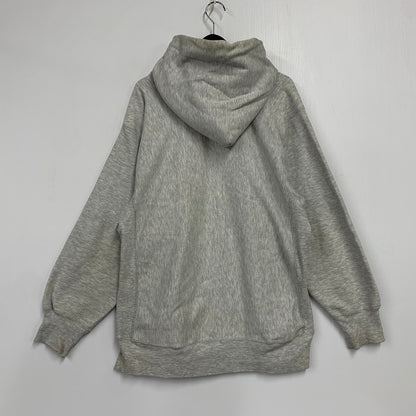 【現状渡し品】【メンズ】 Champion チャンピオン USA製 トリコタグ後期 80S GEORGE MASON UNIVERSITY REVERSE WEAVE HOODED SWEATSHIRT ジョージ メイソン ユニバーシティ リバースウィーブ フーデッド スウェットシャツ トップス 長袖 146-251222-cs-12-izu サイズ：XXL カラー：グレー 万代Net店