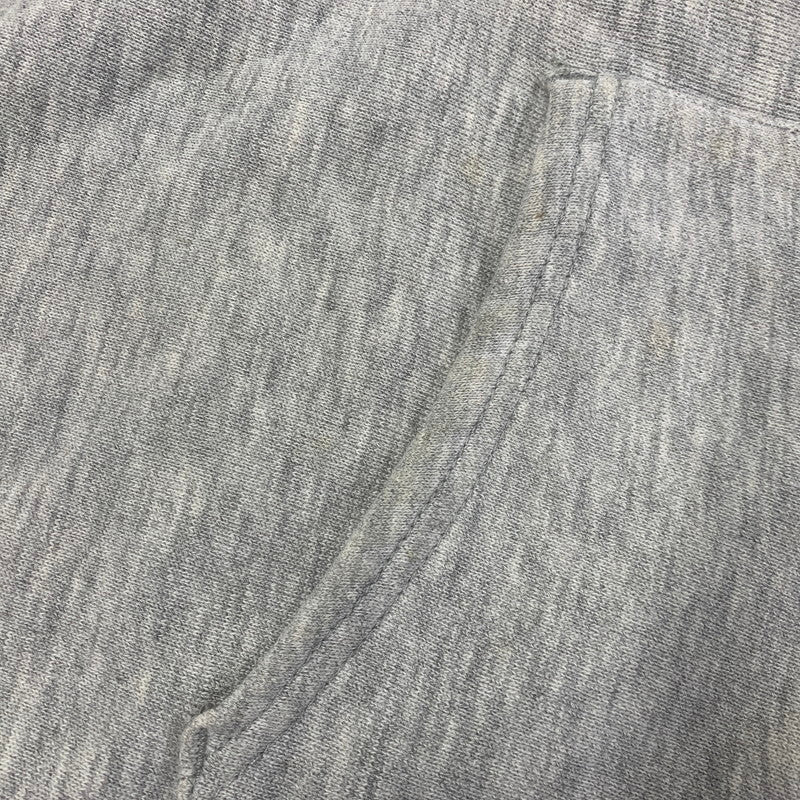 【現状渡し品】【メンズ】 Champion チャンピオン USA製 トリコタグ後期 80S GEORGE MASON UNIVERSITY REVERSE WEAVE HOODED SWEATSHIRT ジョージ メイソン ユニバーシティ リバースウィーブ フーデッド スウェットシャツ トップス 長袖 146-251222-cs-12-izu サイズ：XXL カラー：グレー 万代Net店