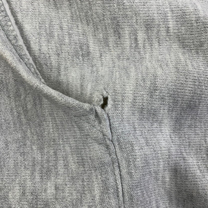 【現状渡し品】【メンズ】 Champion チャンピオン USA製 トリコタグ後期 80S GEORGE MASON UNIVERSITY REVERSE WEAVE HOODED SWEATSHIRT ジョージ メイソン ユニバーシティ リバースウィーブ フーデッド スウェットシャツ トップス 長袖 146-251222-cs-12-izu サイズ：XXL カラー：グレー 万代Net店