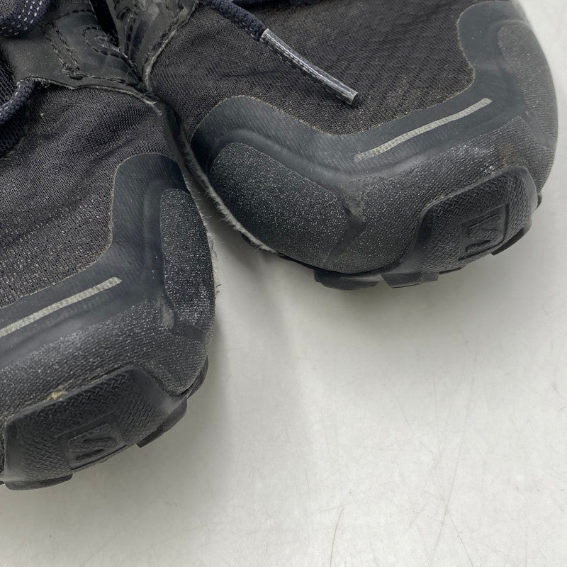【中古品】【メンズ/レディース】 SALOMON サロモン SPEEDCROSS VARIO 2 187982 スピードクロス バリオ 2 スニーカー シューズ 靴 162-251228-as-20-izu サイズ：26cm カラー：ブラック 万代Net店