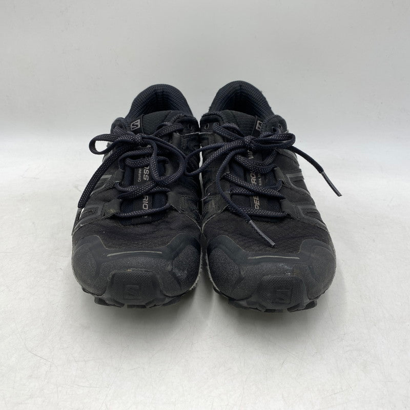 【中古品】【メンズ/レディース】 SALOMON サロモン SPEEDCROSS VARIO 2 187982 スピードクロス バリオ 2 スニーカー シューズ 靴 162-251228-as-20-izu サイズ：26cm カラー：ブラック 万代Net店