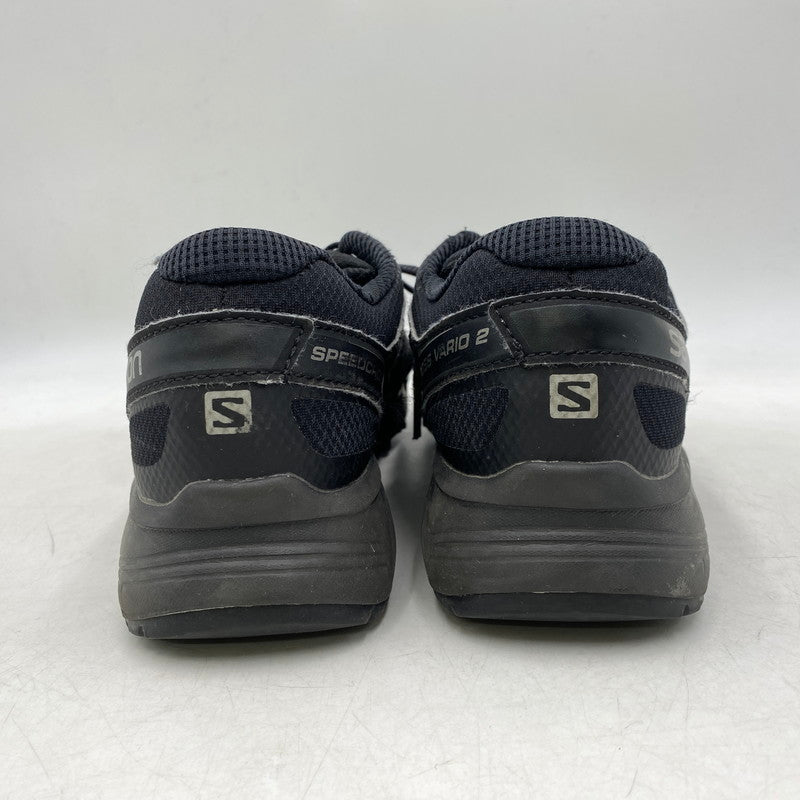 【中古品】【メンズ/レディース】 SALOMON サロモン SPEEDCROSS VARIO 2 187982 スピードクロス バリオ 2 スニーカー シューズ 靴 162-251228-as-20-izu サイズ：26cm カラー：ブラック 万代Net店