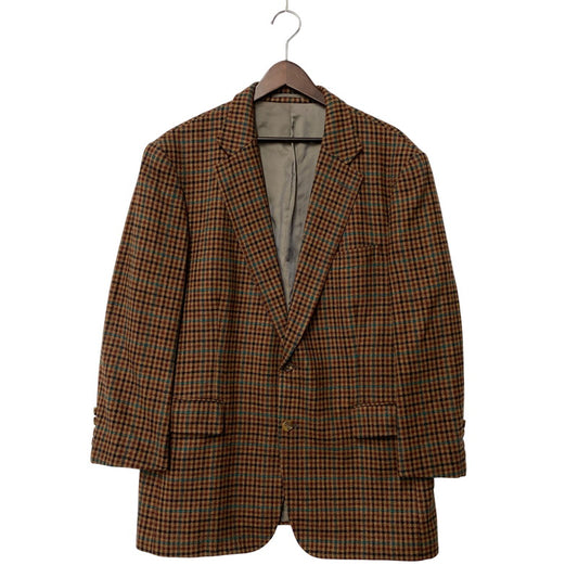 【中古品】【メンズ】 JOSEPH HOYLE WOOL CHECK 2B TAILORED JACKET ウール チェック 2B テーラード ジャケット 021-5-BR-OV アウター 146-251227-yn-06-izu サイズ：C98-W88-T180 カラー：マルチ 万代Net店