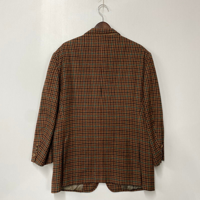 【中古品】【メンズ】 JOSEPH HOYLE WOOL CHECK 2B TAILORED JACKET ウール チェック 2B テーラード ジャケット 021-5-BR-OV アウター 146-251227-yn-06-izu サイズ：C98-W88-T180 カラー：マルチ 万代Net店