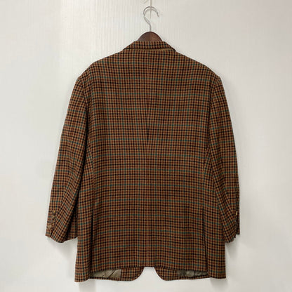 【中古品】【メンズ】 JOSEPH HOYLE WOOL CHECK 2B TAILORED JACKET ウール チェック 2B テーラード ジャケット 021-5-BR-OV アウター 146-251227-yn-06-izu サイズ：C98-W88-T180 カラー：マルチ 万代Net店