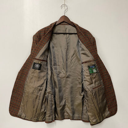 【中古品】【メンズ】 JOSEPH HOYLE WOOL CHECK 2B TAILORED JACKET ウール チェック 2B テーラード ジャケット 021-5-BR-OV アウター 146-251227-yn-06-izu サイズ：C98-W88-T180 カラー：マルチ 万代Net店