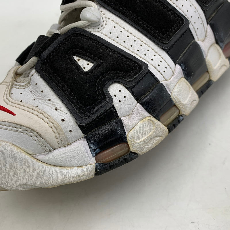 【現状渡し品】【メンズ/レディース】 AIR MORE UPTEMPO 414962-105 エア モアアップテンポ スニーカー シューズ 靴 160-251228-as-23-izu サイズ：26cm カラー：WHITE/BLACK-UNIVERSITY RED 万代Net店