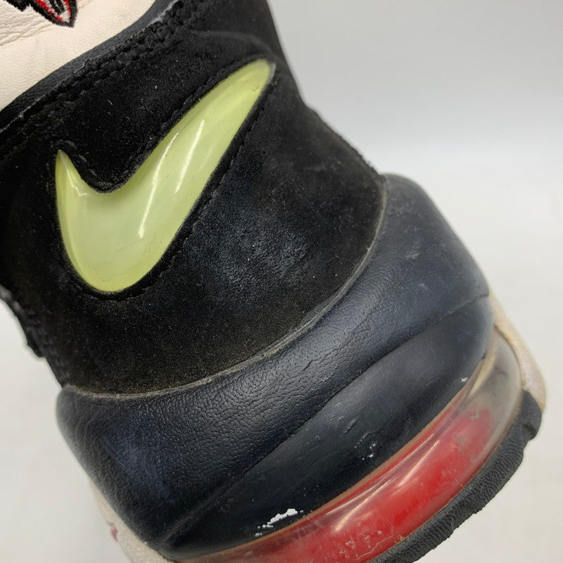 【現状渡し品】【メンズ/レディース】 AIR MORE UPTEMPO 414962-105 エア モアアップテンポ スニーカー シューズ 靴 160-251228-as-23-izu サイズ：26cm カラー：WHITE/BLACK-UNIVERSITY RED 万代Net店