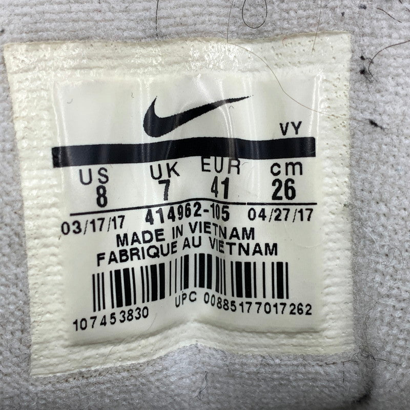 【現状渡し品】【メンズ/レディース】 AIR MORE UPTEMPO 414962-105 エア モアアップテンポ スニーカー シューズ 靴 160-251228-as-23-izu サイズ：26cm カラー：WHITE/BLACK-UNIVERSITY RED 万代Net店