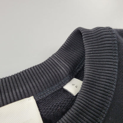【中古品】【メンズ】 BURBERRY LONDON ENGLAND CENTER LOGO SWEAT 8011357 センター ロゴ スウェット 長袖 トップス 141-251223-as-11-izu サイズ：S カラー：ブラック 万代Net店