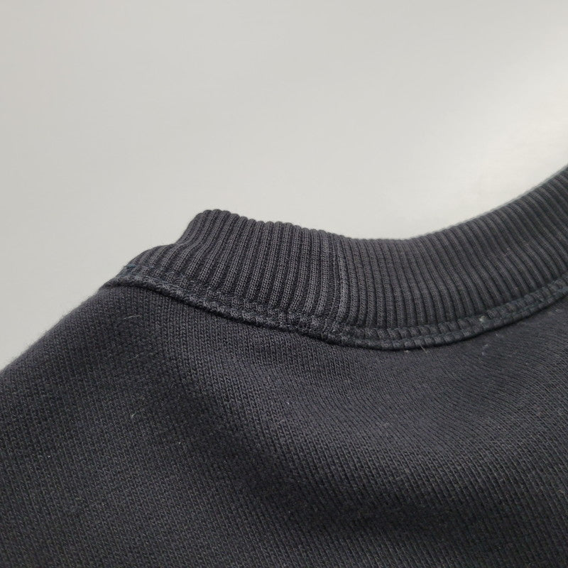 【中古品】【メンズ】 BURBERRY LONDON ENGLAND CENTER LOGO SWEAT 8011357 センター ロゴ スウェット 長袖 トップス 141-251223-as-11-izu サイズ：S カラー：ブラック 万代Net店