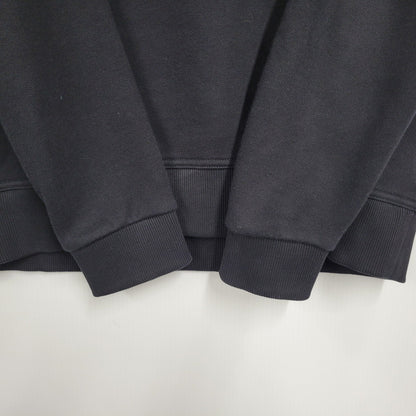 【中古品】【メンズ】 BURBERRY LONDON ENGLAND CENTER LOGO SWEAT 8011357 センター ロゴ スウェット 長袖 トップス 141-251223-as-11-izu サイズ：S カラー：ブラック 万代Net店