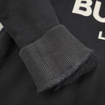 【中古品】【メンズ】 BURBERRY LONDON ENGLAND CENTER LOGO SWEAT 8011357 センター ロゴ スウェット 長袖 トップス 141-251223-as-11-izu サイズ：S カラー：ブラック 万代Net店