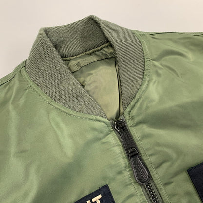 【中古品】【メンズ】 AVIREX アヴィレックス 783-3952033 MA-1 FLIGHT JACKET TOM CAT フライト ジャケット トム キャット アウター 145-251222-cs-09-izu サイズ：L カラー：カーキ 万代Net店
