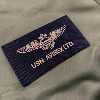 【中古品】【メンズ】 AVIREX アヴィレックス 783-3952033 MA-1 FLIGHT JACKET TOM CAT フライト ジャケット トム キャット アウター 145-251222-cs-09-izu サイズ：L カラー：カーキ 万代Net店