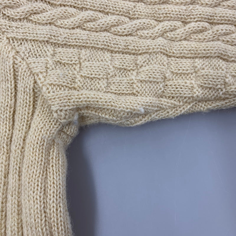 【中古品】【メンズ】 ORGUEIL オルゲイユ OR-4026 CABLE KNIT SWEATER ケーブル ニット セーター トップス 長袖 145-251222-cs-13-izu サイズ：42 カラー：ベージュ 万代Net店