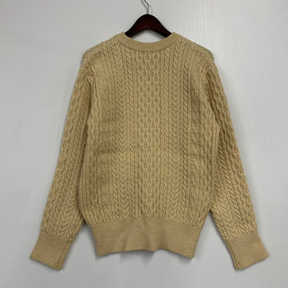 【中古品】【メンズ】 ORGUEIL オルゲイユ OR-4026 CABLE KNIT SWEATER ケーブル ニット セーター トップス 長袖 145-251222-cs-13-izu サイズ：42 カラー：ベージュ 万代Net店