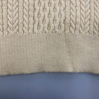 【中古品】【メンズ】 ORGUEIL オルゲイユ OR-4026 CABLE KNIT SWEATER ケーブル ニット セーター トップス 長袖 145-251222-cs-13-izu サイズ：42 カラー：ベージュ 万代Net店