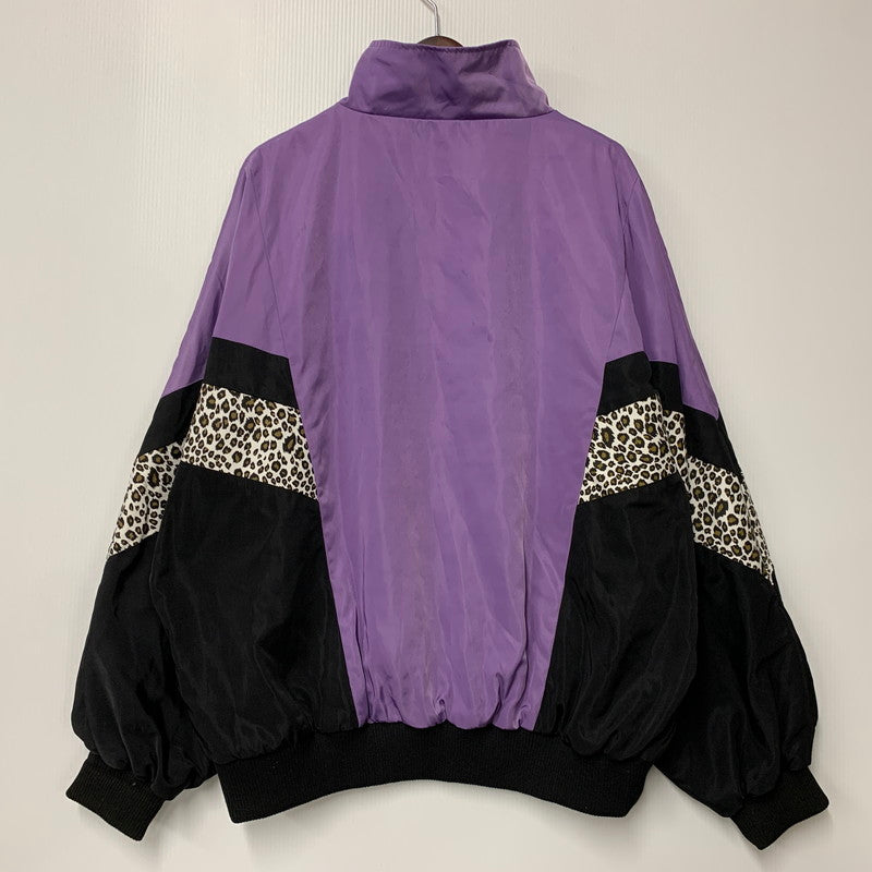 【中古品】【メンズ】 9090 ナインティナインティ NN1133 ANIMAL TRACK JACKET アニマル トラック ジャケット アウター 142-251229-hk-02-izu サイズ：XL カラー：パープル×ブラック 万代Net店