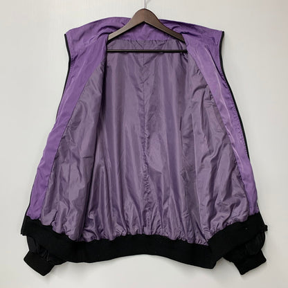 【中古品】【メンズ】 9090 ナインティナインティ NN1133 ANIMAL TRACK JACKET アニマル トラック ジャケット アウター 142-251229-hk-02-izu サイズ：XL カラー：パープル×ブラック 万代Net店