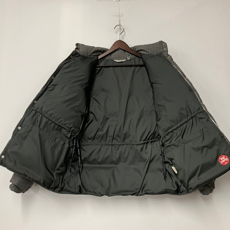【中古品】【メンズ】 A BATHING APE アベイシングエイプ GORE-TEX ゴアテックス WIND STOPPER DOWN JACKET ウィンドストッパー ダウン ジャケット アウター 142-251223-ya-05-izu サイズ：L カラー：グレー 万代Net店