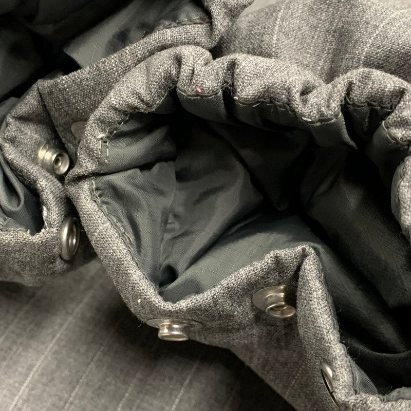 【中古品】【メンズ】 A BATHING APE アベイシングエイプ GORE-TEX ゴアテックス WIND STOPPER DOWN JACKET ウィンドストッパー ダウン ジャケット アウター 142-251223-ya-05-izu サイズ：L カラー：グレー 万代Net店