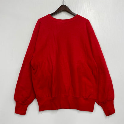 【現状渡し品】【メンズ】 Champion チャンピオン 刺繍タグ 90S MARSHALLTOWN GOLF 14 4段プリント REVERSE WEAVE SWEATSHIRT リバース ウィーブ スウェットシャツ トップス 長袖 146-251223-cs-01-izu サイズ：XL カラー：レッド 万代Net店