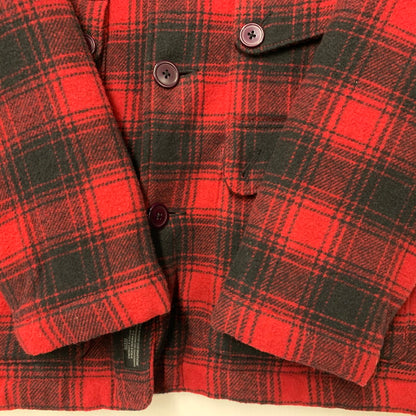 【中古品】【メンズ】 MHI BY MAHARISHI エムエイチアイ バイ マハリシ 0-9543404-0-X 2-3 23-LDN BUFFALO CHECK WOOL JACKET バッファローチェック ウールジャケット アウター 146-251223-ya-01-izu サイズ：下記参照 カラー：レッド×ブラック 万代Net店