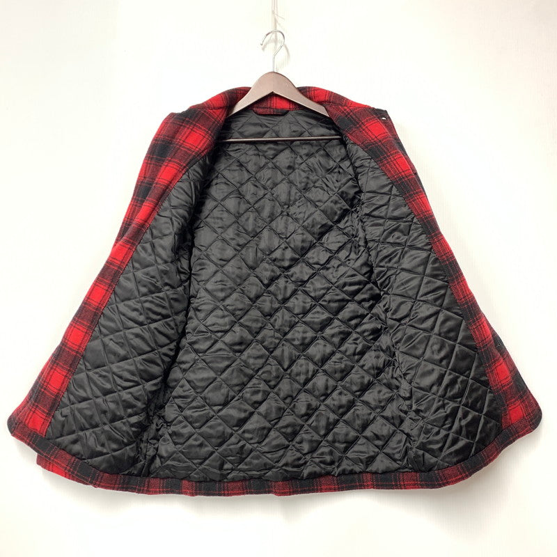 【中古品】【メンズ】 MHI BY MAHARISHI エムエイチアイ バイ マハリシ 0-9543404-0-X 2-3 23-LDN BUFFALO CHECK WOOL JACKET バッファローチェック ウールジャケット アウター 146-251223-ya-01-izu サイズ：下記参照 カラー：レッド×ブラック 万代Net店
