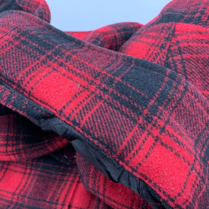 【中古品】【メンズ】 MHI BY MAHARISHI エムエイチアイ バイ マハリシ 0-9543404-0-X 2-3 23-LDN BUFFALO CHECK WOOL JACKET バッファローチェック ウールジャケット アウター 146-251223-ya-01-izu サイズ：下記参照 カラー：レッド×ブラック 万代Net店