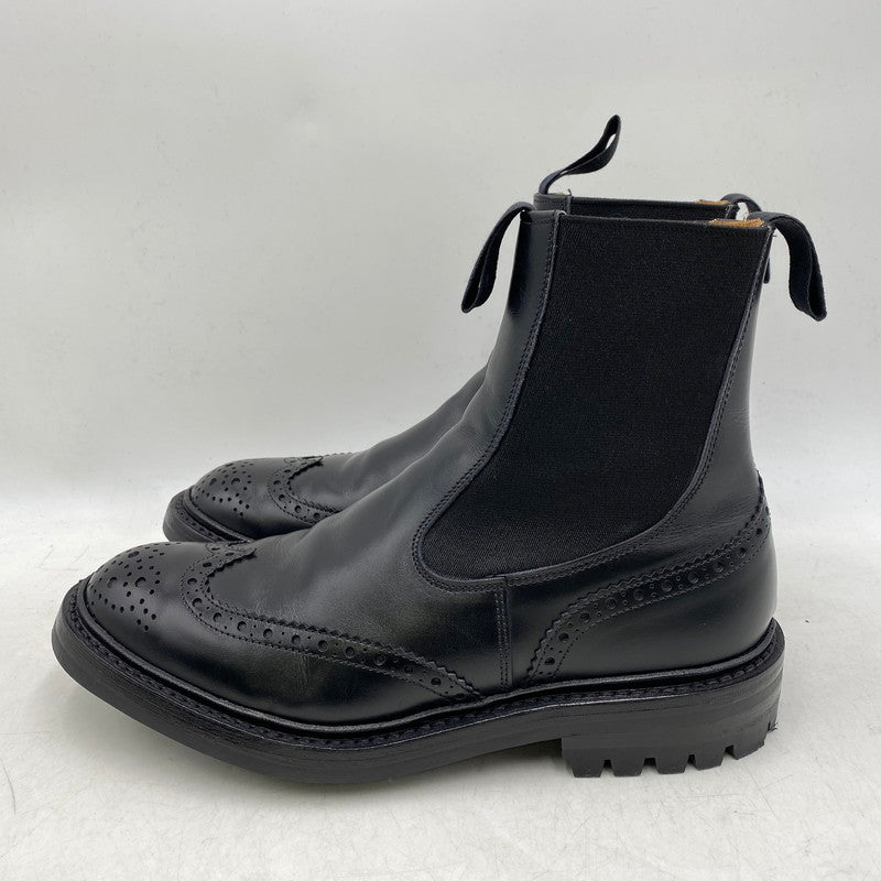 【中古品】【レディース】 TRICKER’S トリッカーズ 2754 3 HENRY SIDE GORE BOOTS ヘンリー サイド ゴア ブーツ シューズ 靴 164-251223-cs-07-izu サイズ：6 カラー：ブラック 万代Net店