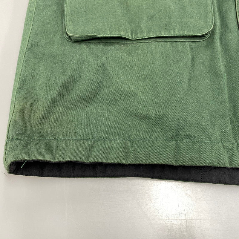 【中古品】【メンズ】 CHISATO TSUMORI DESIGN I.S. REVERSIBLE DOWN COAT リバーシブル ダウン コート アウター 長袖 140-251224-kh-06-izu サイズ：9 カラー：ブラック×グリーン 万代Net店
