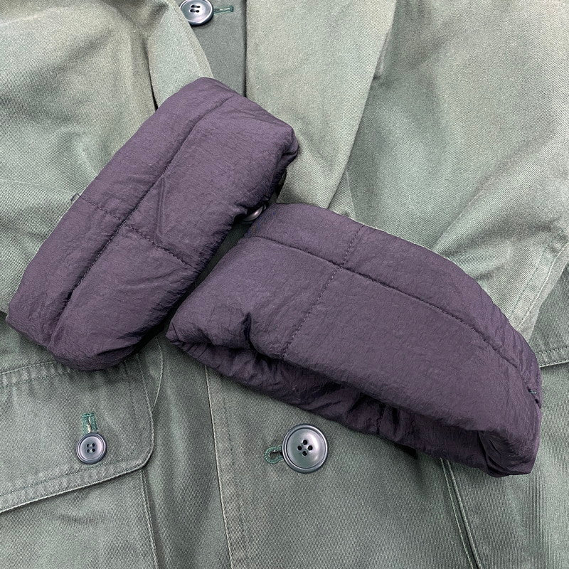 【中古品】【メンズ】 CHISATO TSUMORI DESIGN I.S. REVERSIBLE DOWN COAT リバーシブル ダウン コート アウター 長袖 140-251224-kh-06-izu サイズ：9 カラー：ブラック×グリーン 万代Net店